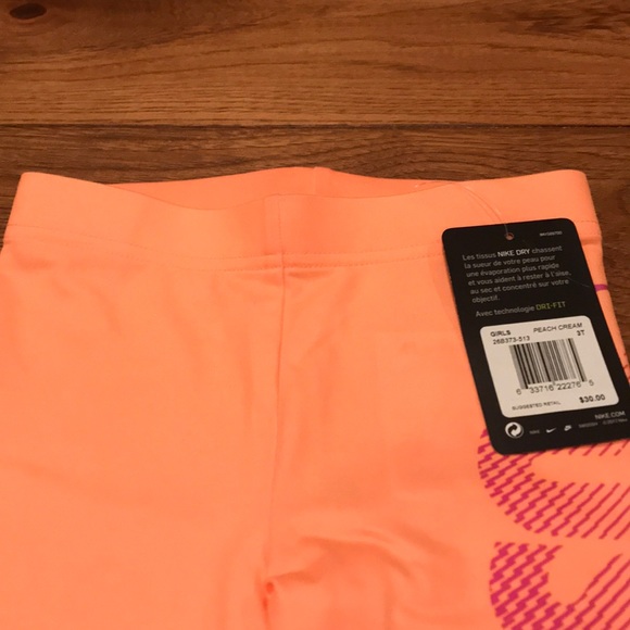 Nike Dri-Fit Girls leggings. NWT - Picture 2 of 4